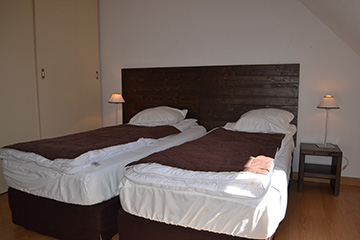 Residence Loudenvielle - Peyragudes - Les Jardins de Balnéa*** - Bedroom with single beds - 3 bedrooms apartment, sleeps 10