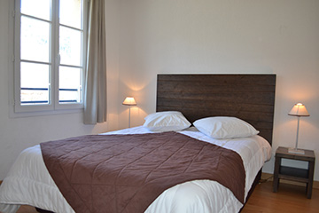 Residence Loudenvielle - Peyragudes - Les Jardins de Balnéa*** - Bedroom with double bed - 2 bedrooms Duplex apartment, sleeps 8