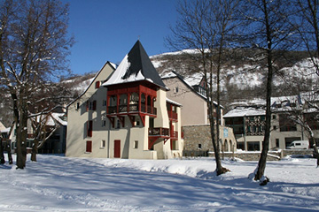 Residence Loudenvielle - Peyragudes - Les Jardins de Balnéa*** - Outside in winter