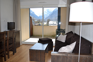Residence Loudenvielle - Peyragudes - Les Jardins de Balnéa*** - Séjour - Studio 4 personnes