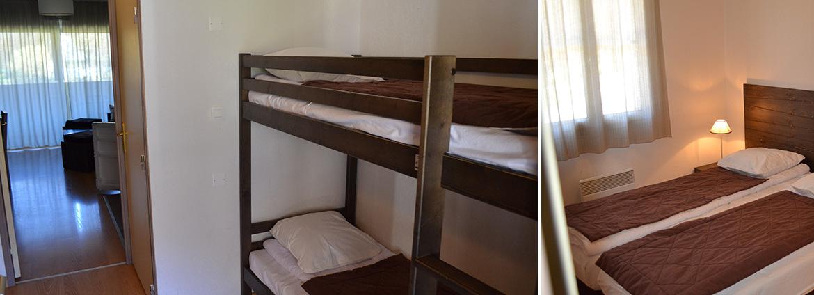 Les Jardins de Balnéa - Loudenvielle - Vacancéole - Chambre 2 pièces 6 personnes