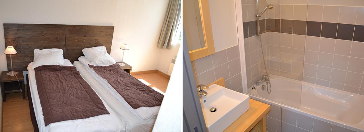 Les Jardins de Balnéa - Loudenvielle - Vacancéole - Chambre 4 pièces 9 personnes